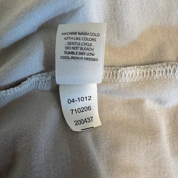 J. Jill Womens Light Gray Open Front Cardigan Sweater With Pockets Size Medium - Picture 8 of 8